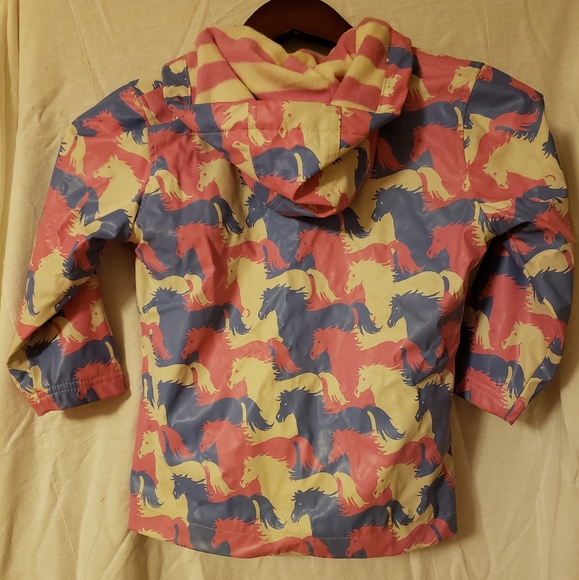 4T Hatley lined hooded rain coat - Picture 2 of 3
